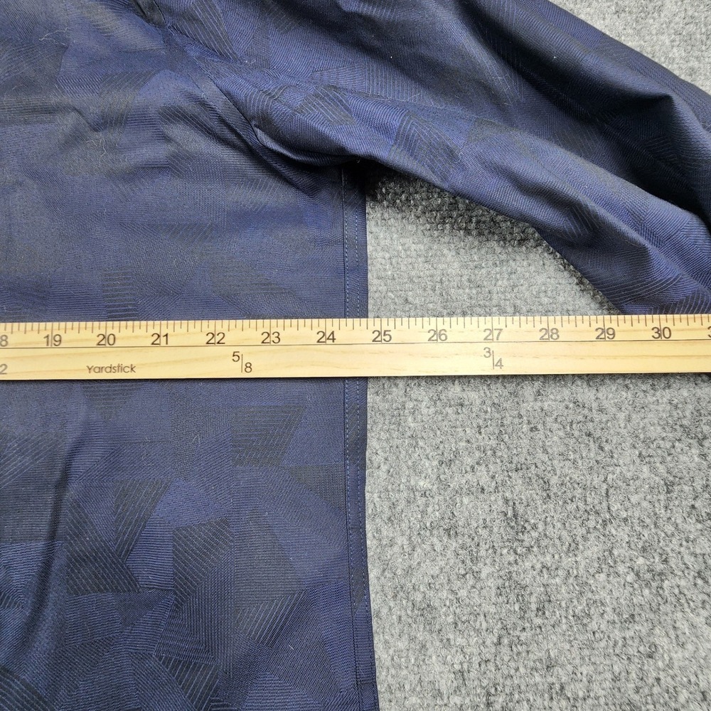 Calvin Klein Mens Slim Fit Performance Non Iron Dress Shirt 17.5 36/37 Navy Blue - Picture 6 of 7